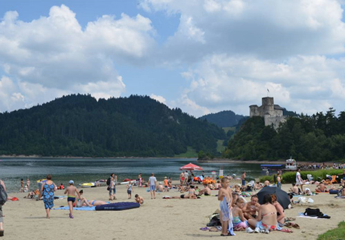 Jezioro Czorsztyńskie – plaża